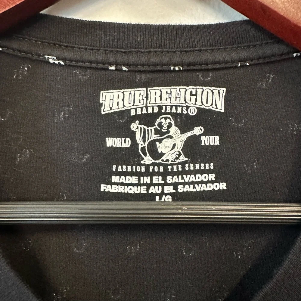 Mens‎ True Religion graphic logo tee t shirt size large